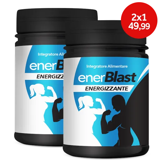 EnerBlast integratore - confezione e compresse